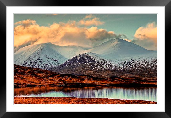 Late Winter Afternoon Framed Mounted Print by Mark Pritchard