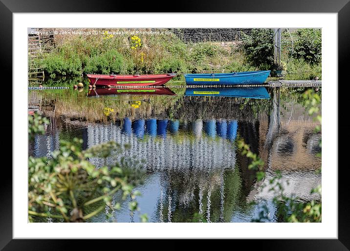  Clyde Reflections Framed Mounted Print by John Hastings