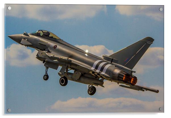  Typhoon Display Aircraft Acrylic by P H
