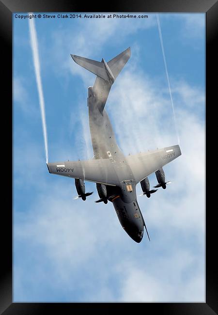  Airbus A400M Atlas Framed Print by Steve H Clark