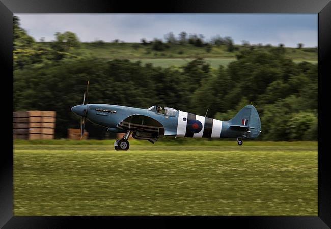  Spitfire PM631 Framed Print by J Biggadike