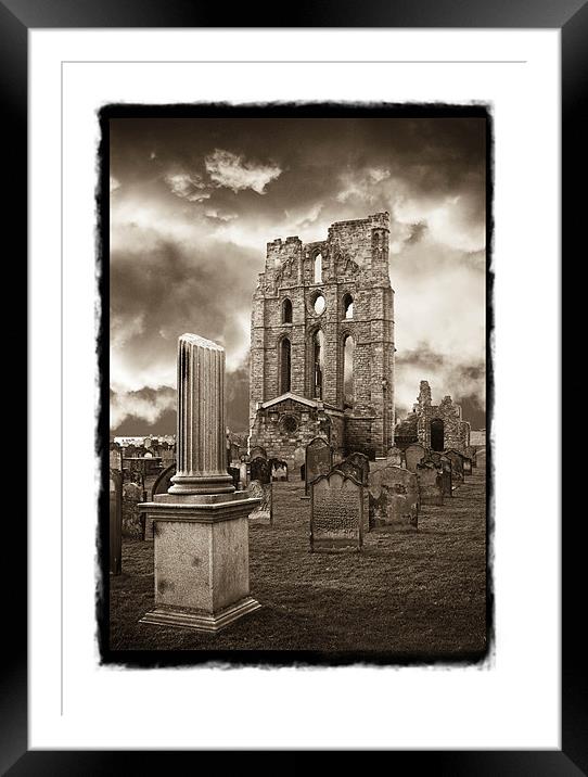 The priory Framed Mounted Print by CHRIS ANDERSON