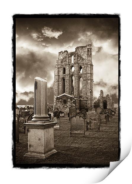 The priory Print by CHRIS ANDERSON