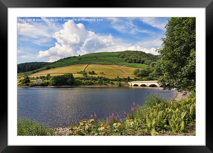  Ladybower Reservoir Framed Mounted Print by K7 Photography