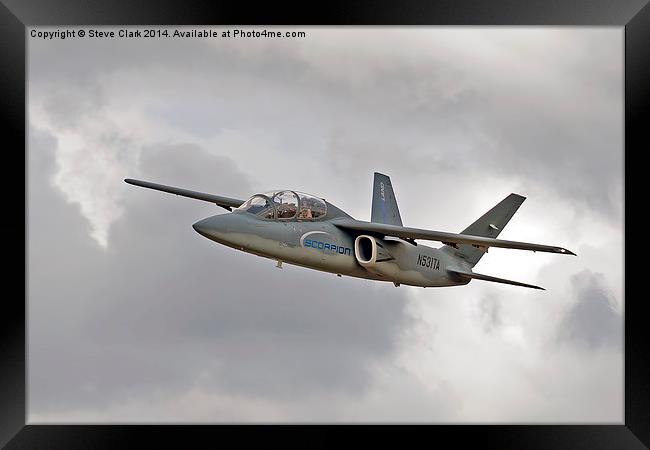  Textron AirLand Scorpion Framed Print by Steve H Clark