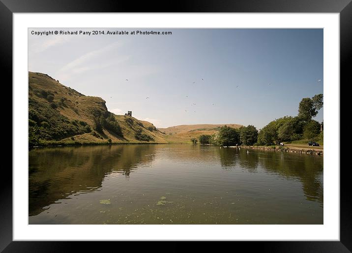  St Margarets Loch Framed Mounted Print by Richard Parry