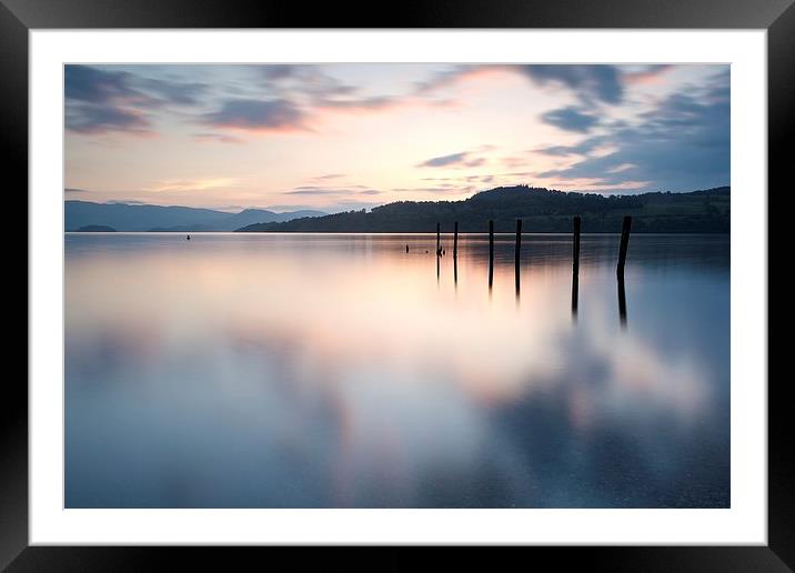  Sunrise at Duck Bay, Loch Lomond Framed Mounted Print by Stephen Taylor