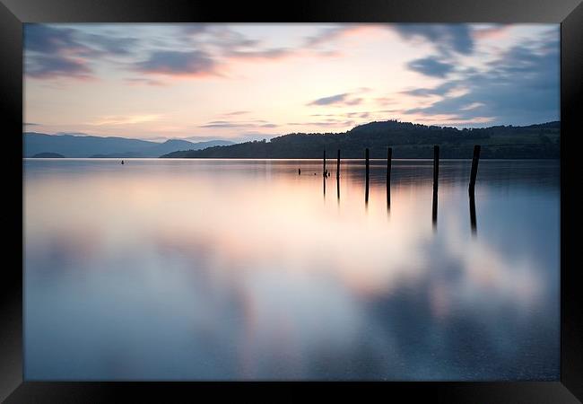  Sunrise at Duck Bay, Loch Lomond Framed Print by Stephen Taylor