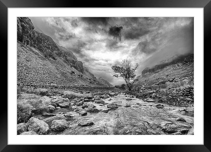 Llanberis Pass Framed Mounted Print by Mark Godden