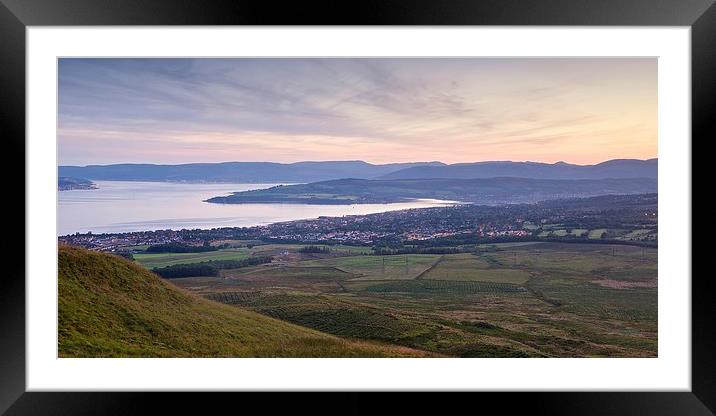 Helensburgh Panorama Framed Mounted Print by Stephen Taylor