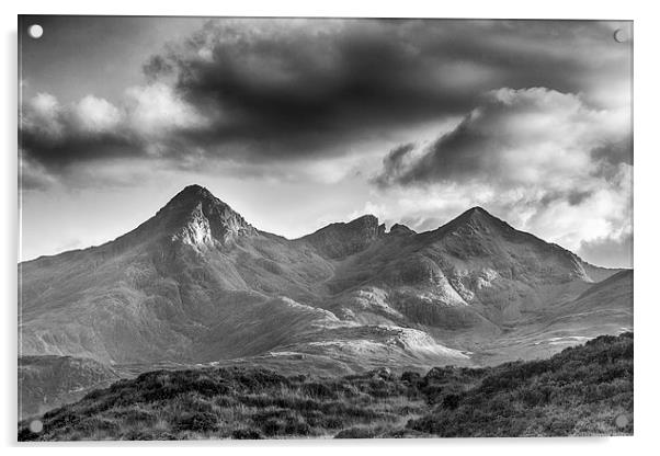  Mountains on Skye Acrylic by Mark Godden