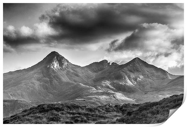  Mountains on Skye Print by Mark Godden