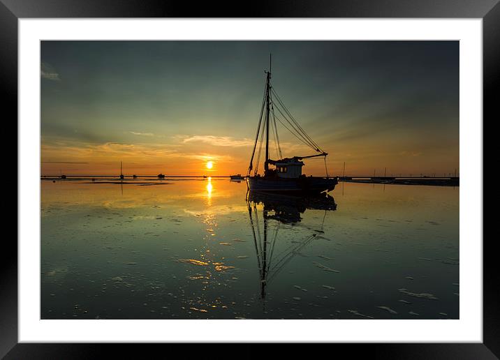 Golden Hour Framed Mounted Print by Jed Pearson