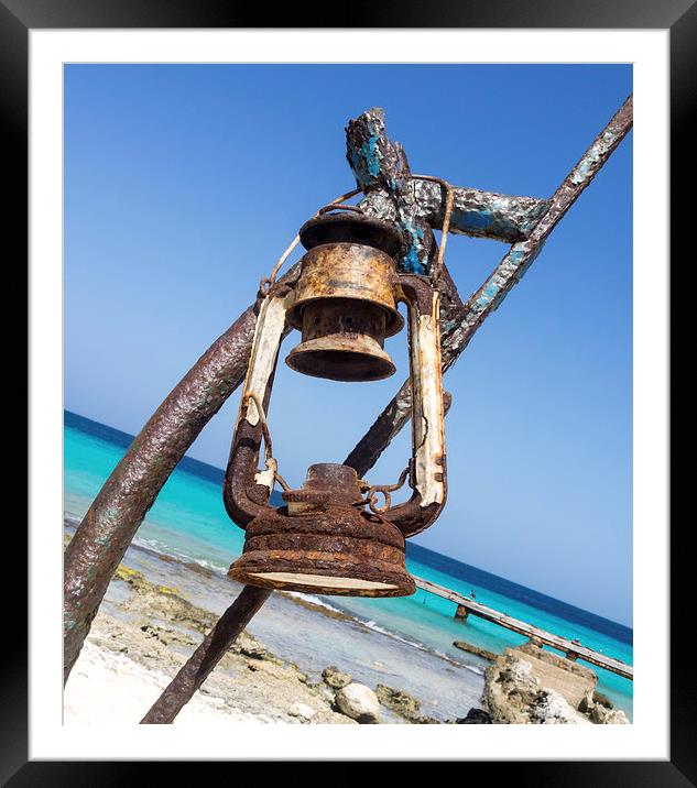 Klien Curacao Framed Mounted Print by Gail Johnson