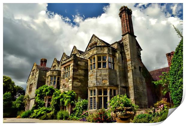  Benthall Hall Shropshire Print by Andy Smith