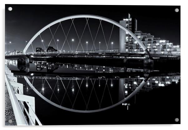  The Clyde Arc Acrylic by Stephen Taylor