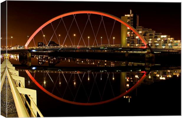 The Clyde Arc Canvas Print by Stephen Taylor