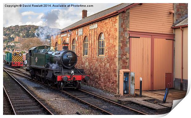  Steam Up Print by Dave Rowlatt