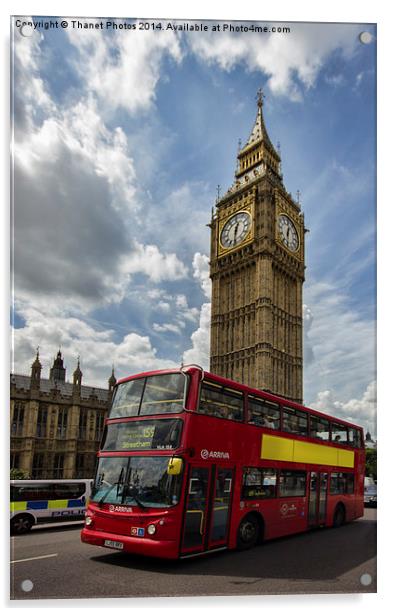 London  Acrylic by Thanet Photos