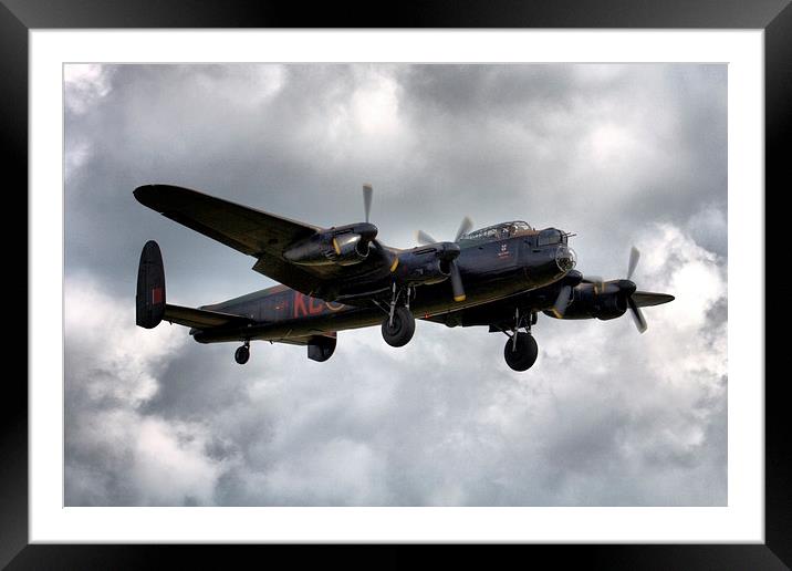 Avro Lancaster PA474  Framed Mounted Print by J Biggadike