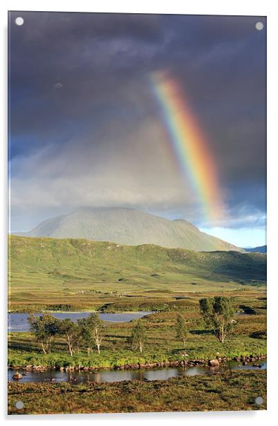  Glencoe Rainbow Acrylic by Grant Glendinning