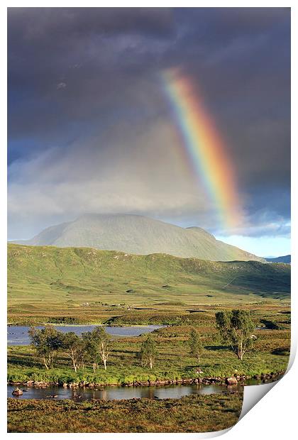  Glencoe Rainbow Print by Grant Glendinning
