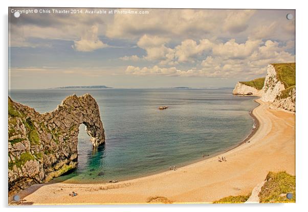  Durdle Door Acrylic by Chris Thaxter