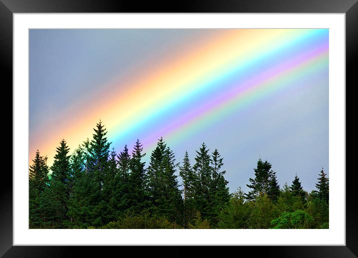 Rainbow Framed Mounted Print by Mark Godden