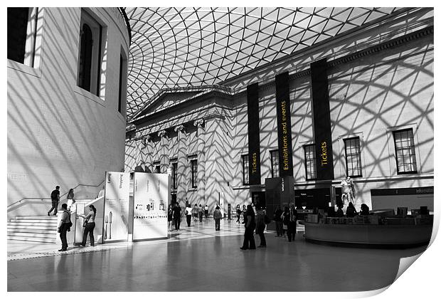 Inside the British Museum Print by Paul Piciu-Horvat