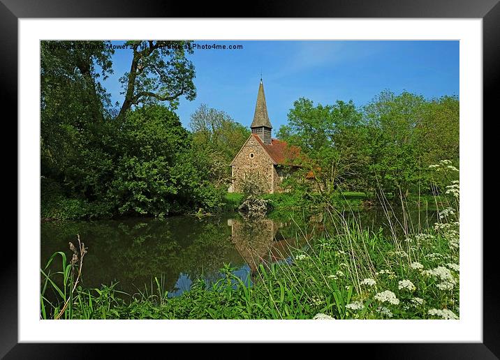  Ulting Church Framed Mounted Print by Diana Mower