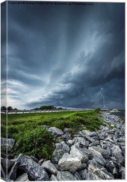  The Tropical Storm Canvas Print by Robert Pettitt
