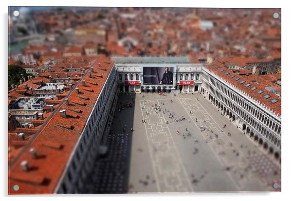  Venice... in minature Acrylic by Andy Armitage