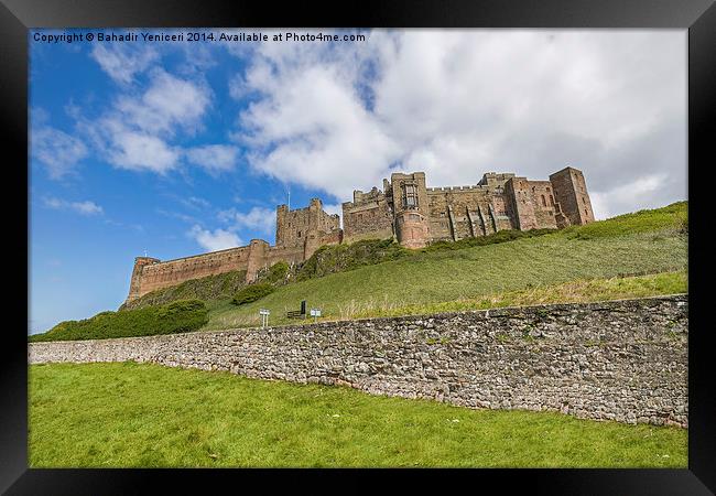 Bamburgh Castle  Framed Print by Bahadir Yeniceri