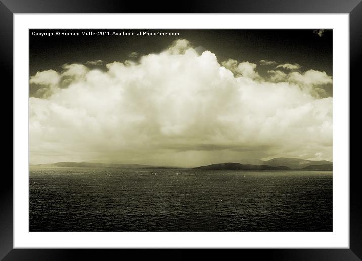 Kerry Coast II Framed Mounted Print by Richard Muller