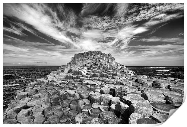  The Giant's Causeway Print by Mark Godden