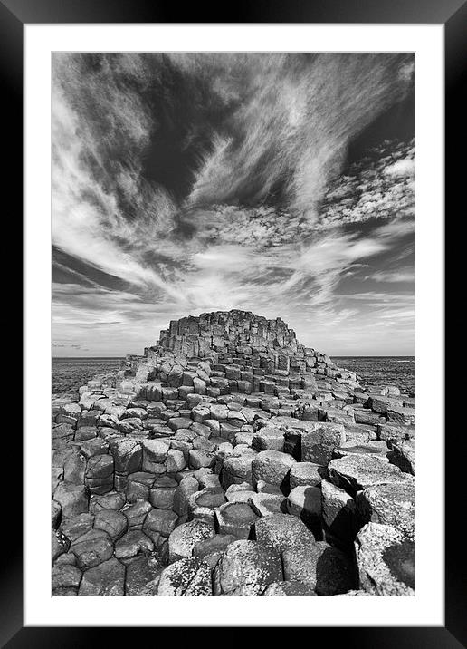  The Giant's Causeway Framed Mounted Print by Mark Godden