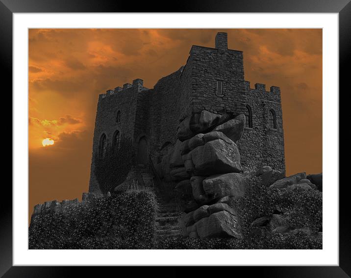 Creative Castle Framed Mounted Print by C.C Photography