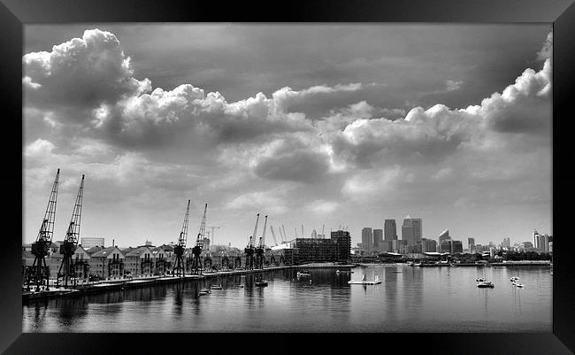  London Docklands Framed Print by Andy Armitage