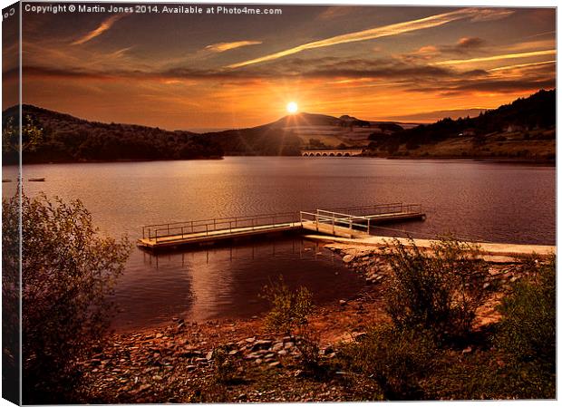 Last light over the Valley Canvas Print by K7 Photography