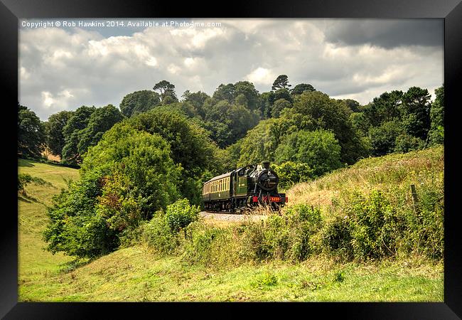  Great Western Green  Framed Print by Rob Hawkins