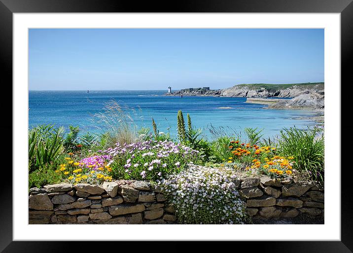 Le Conquet  Framed Mounted Print by Michelle PREVOT