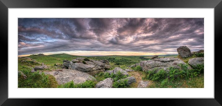  Into the Moor Framed Mounted Print by Ray Abrahams