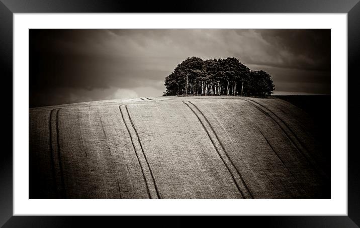  Leading Lines Framed Mounted Print by Douglas McMann