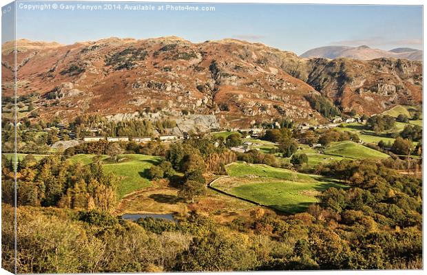 Lingmoor Views Canvas Print by Gary Kenyon