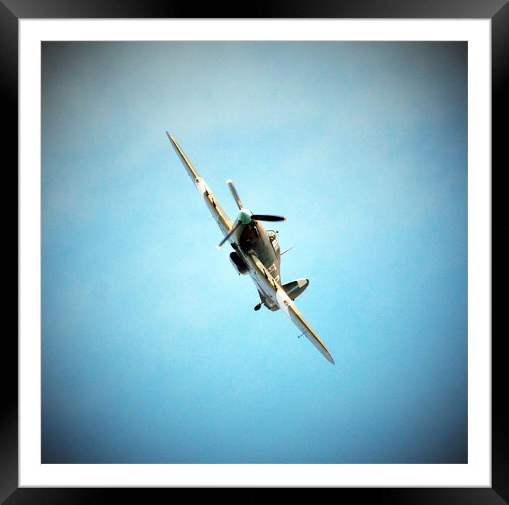  Hawker Hurricane Framed Mounted Print by eric carpenter