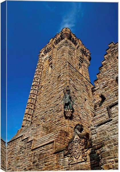  National Wallace Monument Canvas Print by Valerie Paterson