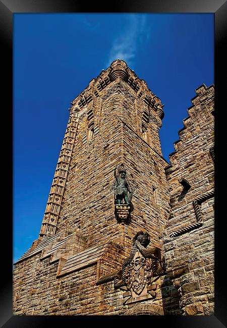  National Wallace Monument Framed Print by Valerie Paterson