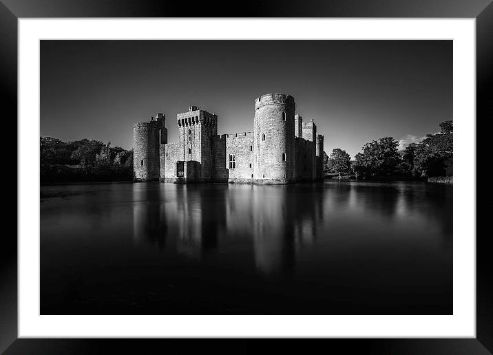 Bodium Castle Framed Mounted Print by sam moore