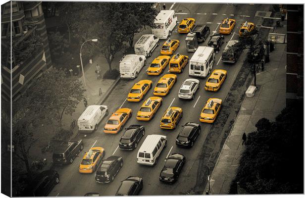  Taxi Canvas Print by sam moore
