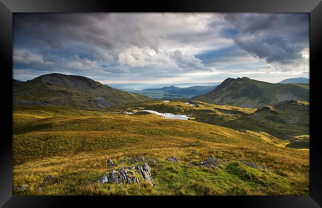  View from Moel Druman Framed Print by Rory Trappe